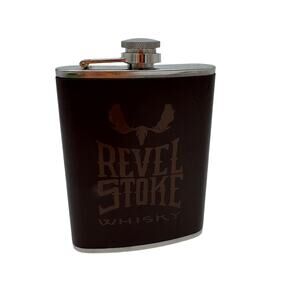 Revel Stoke Whisky Flask 8oz Stainless Steel Whiskey